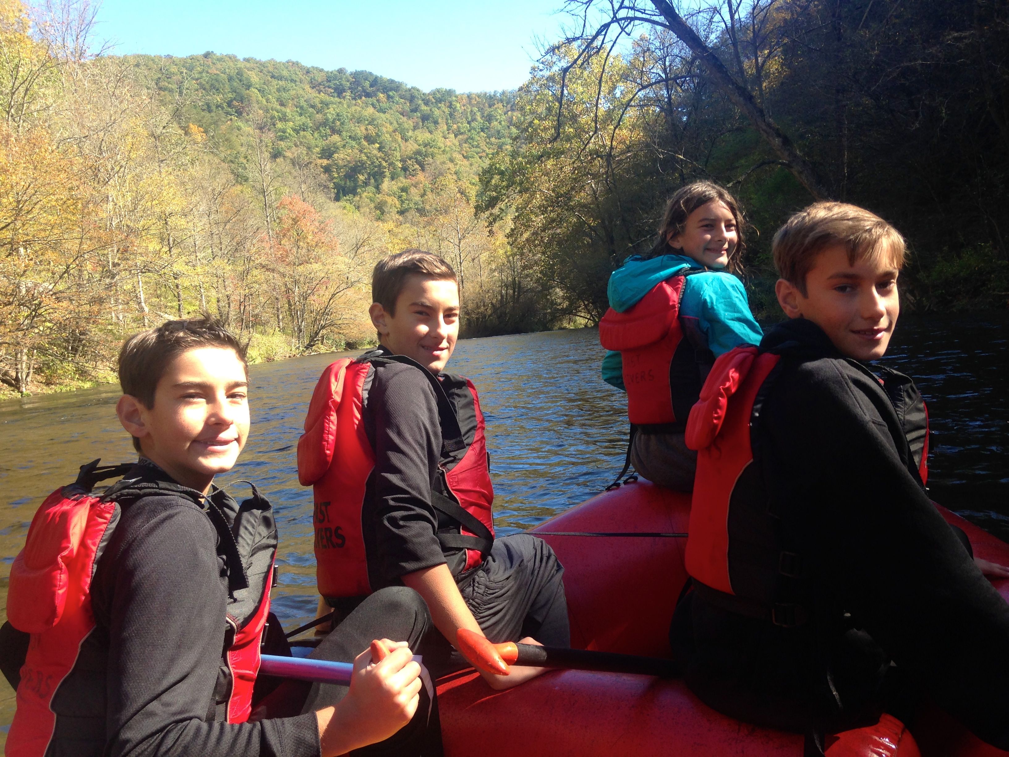rafting