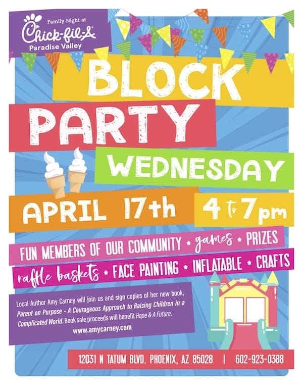 Block Party Template Flyer