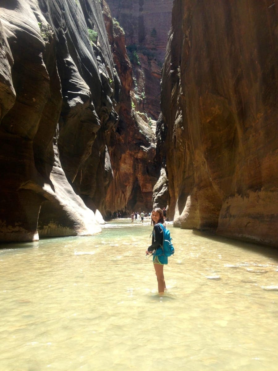 The Narrows Family Hike in Zion National Park