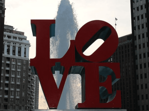 Love Sign Philadelphia