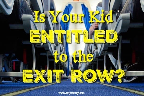 Entitled-children-expect-exit-row-seats